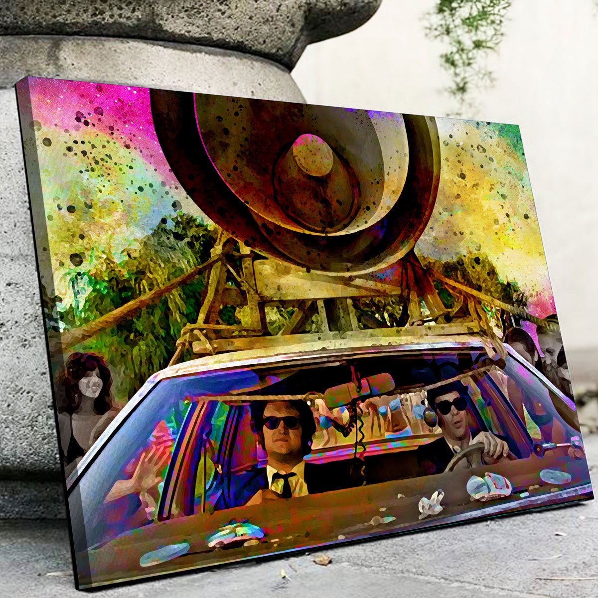 Bluesmobile Wall Art