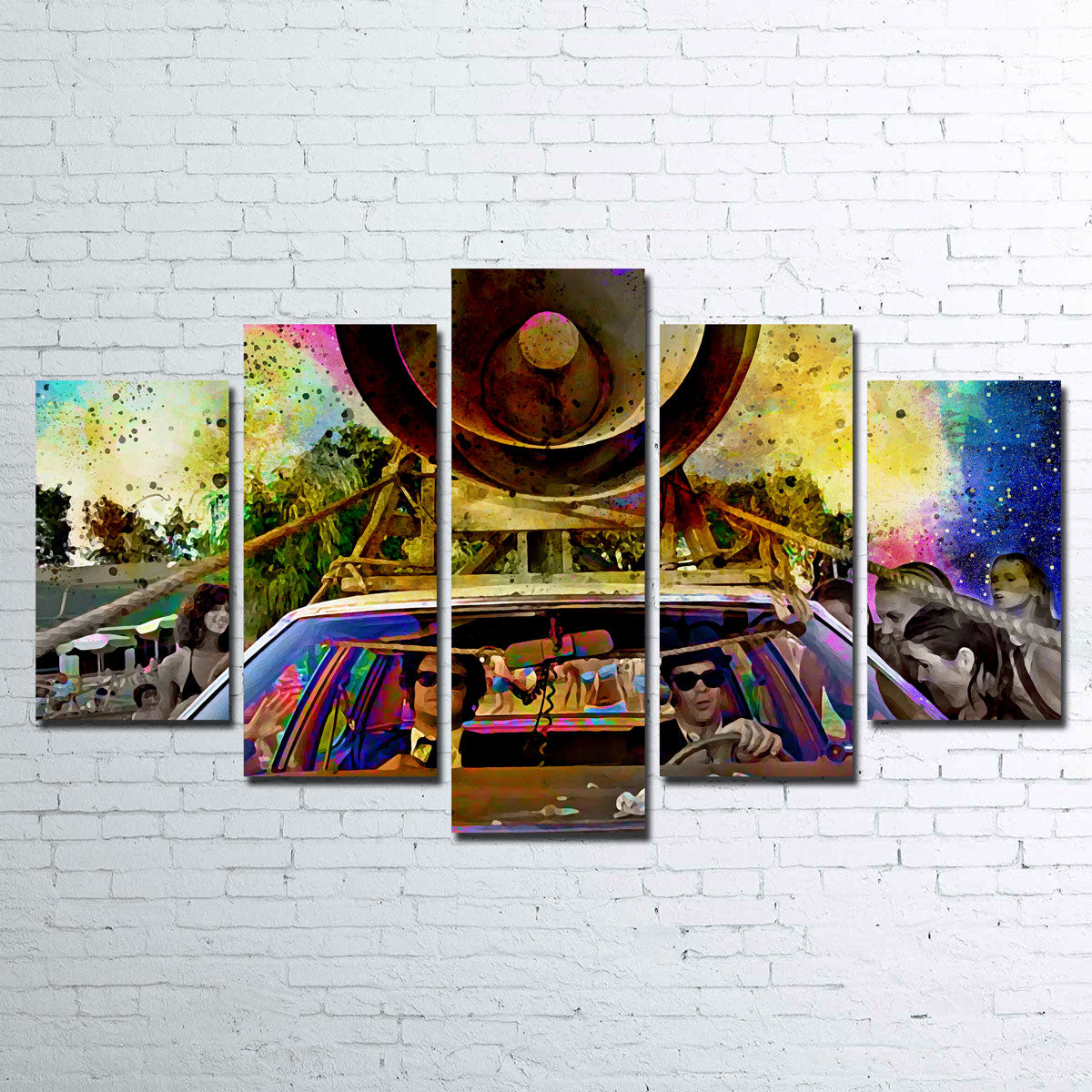 Bluesmobile Wall Art