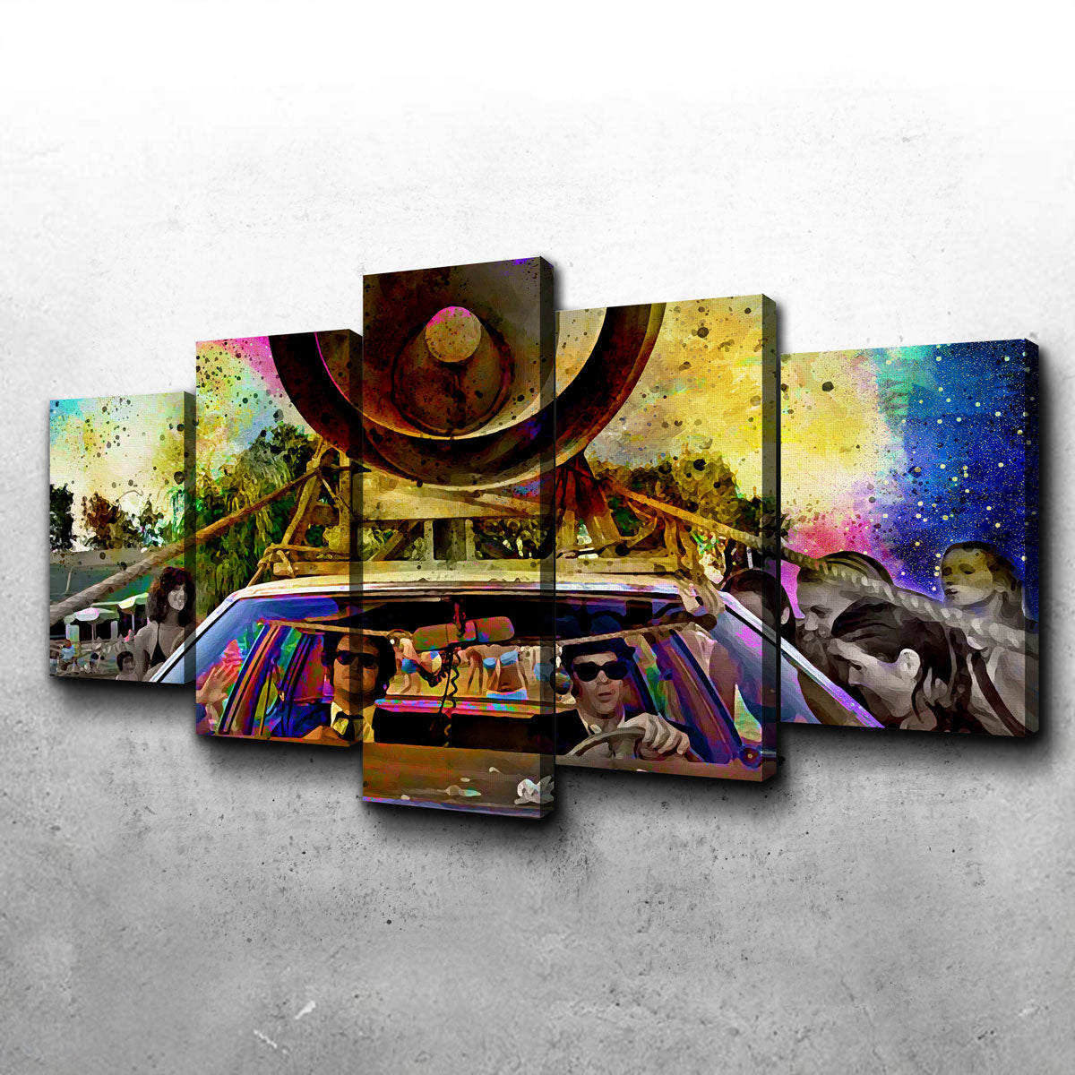 Bluesmobile Wall Art