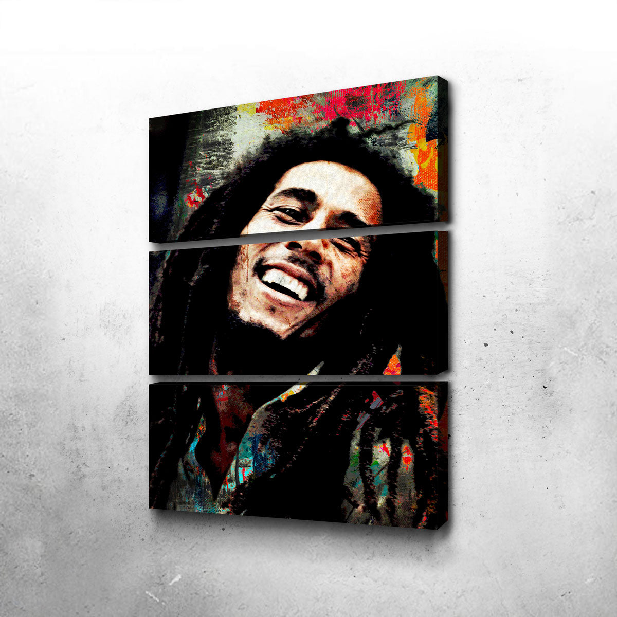 Bob Marley discount Rise Up Vertical Canvas Wall Art - Various Sizes