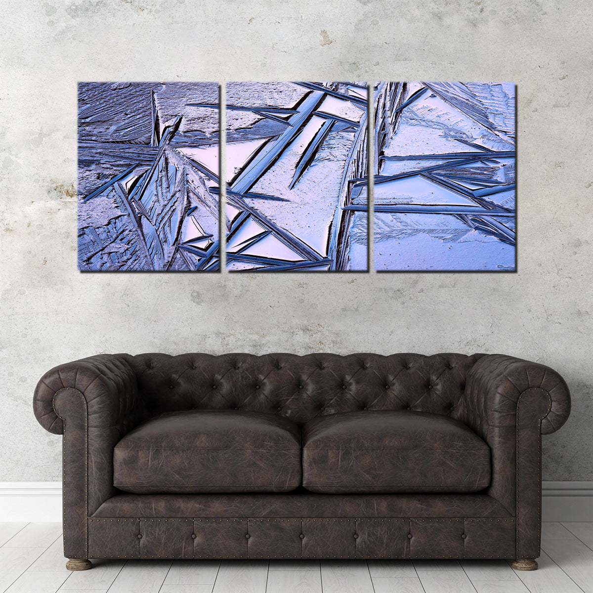Bog Ice Morning Reflection Wall Art