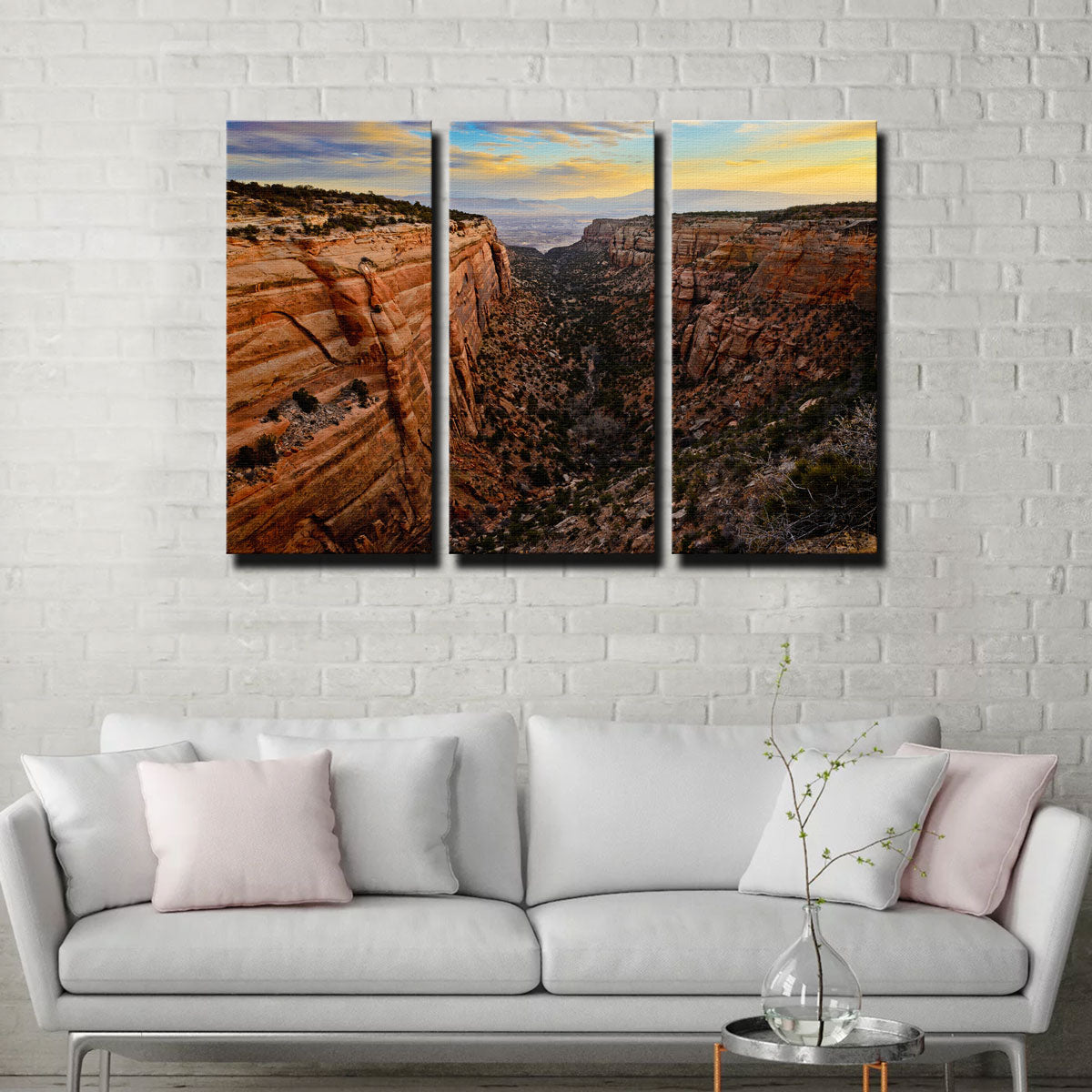 Book Cliffs Canvas Set