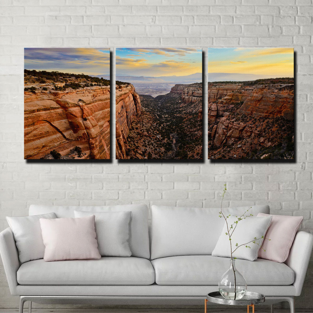 Book Cliffs Canvas Set