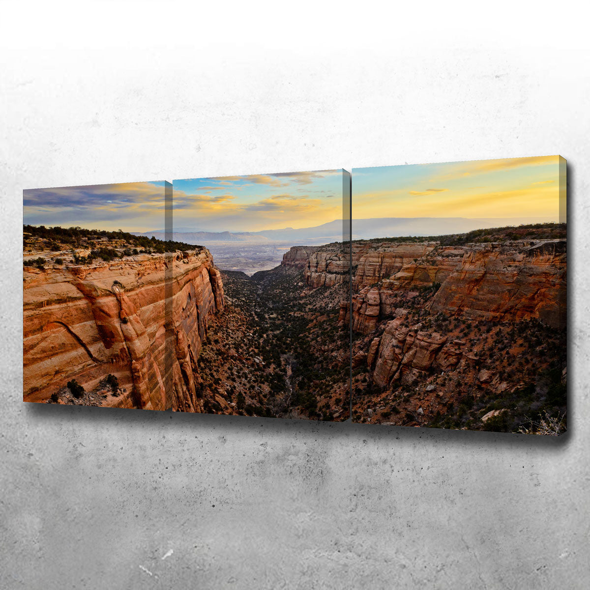 Book Cliffs Canvas Set