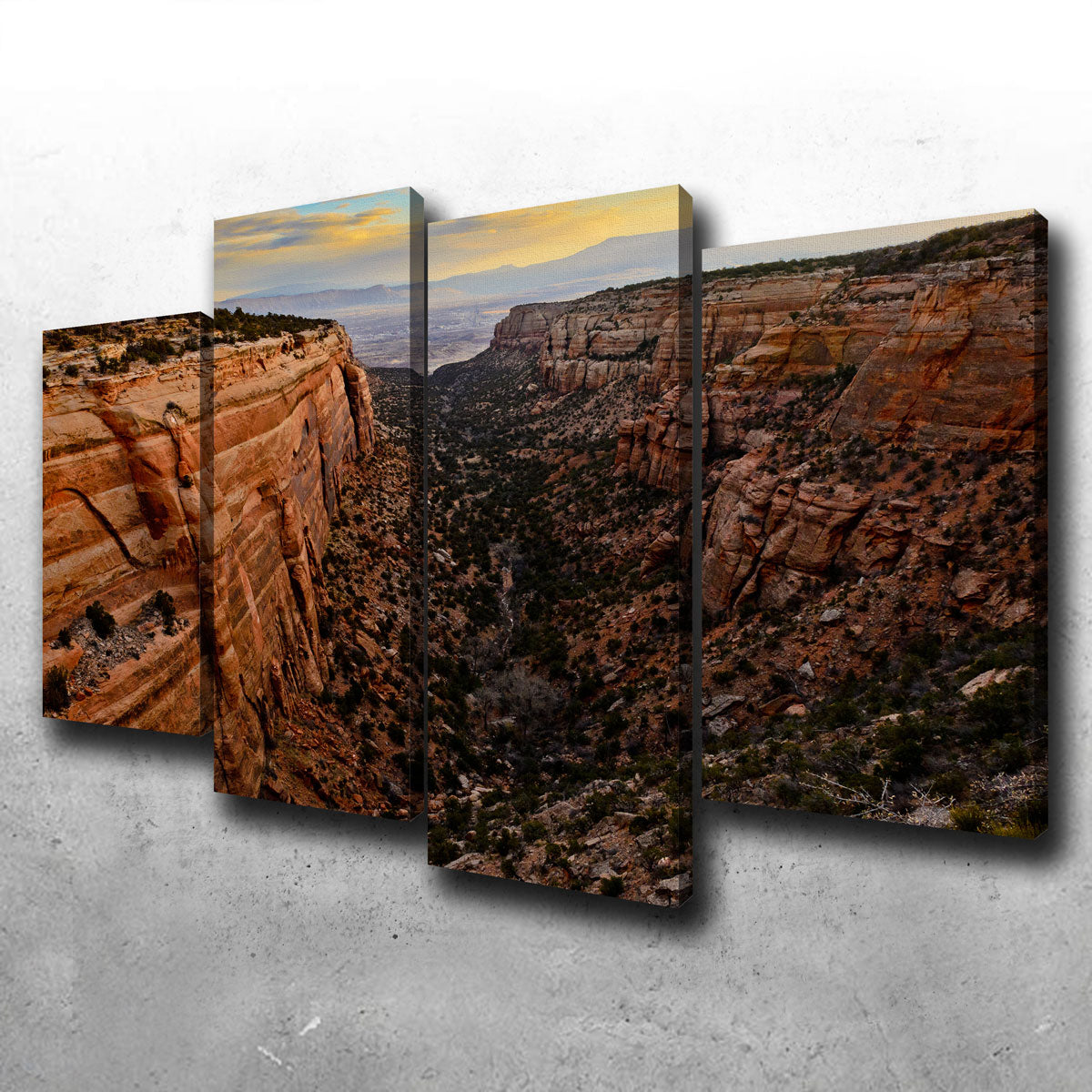 Book Cliffs Canvas Set