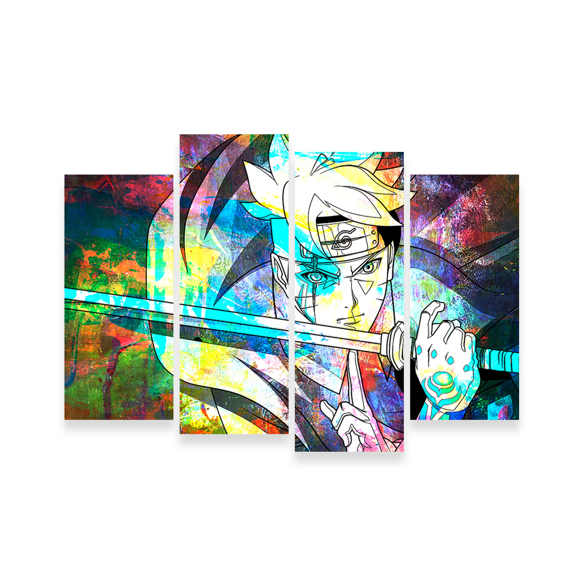 Next Generations Katana Wall Art