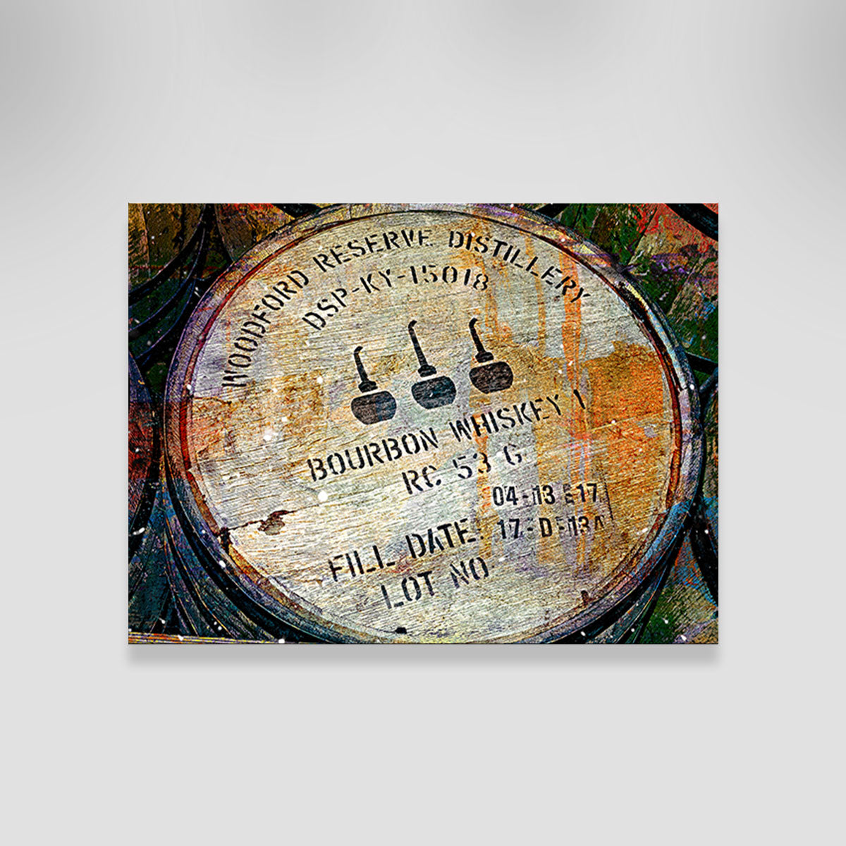 Bourbon Barrel Wall Art
