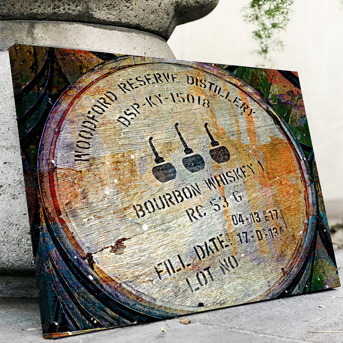 Bourbon Barrel Wall Art