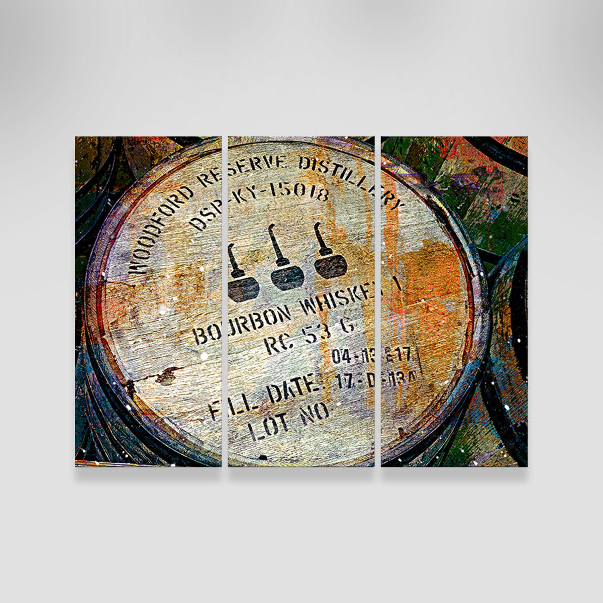 Bourbon Barrel Wall Art