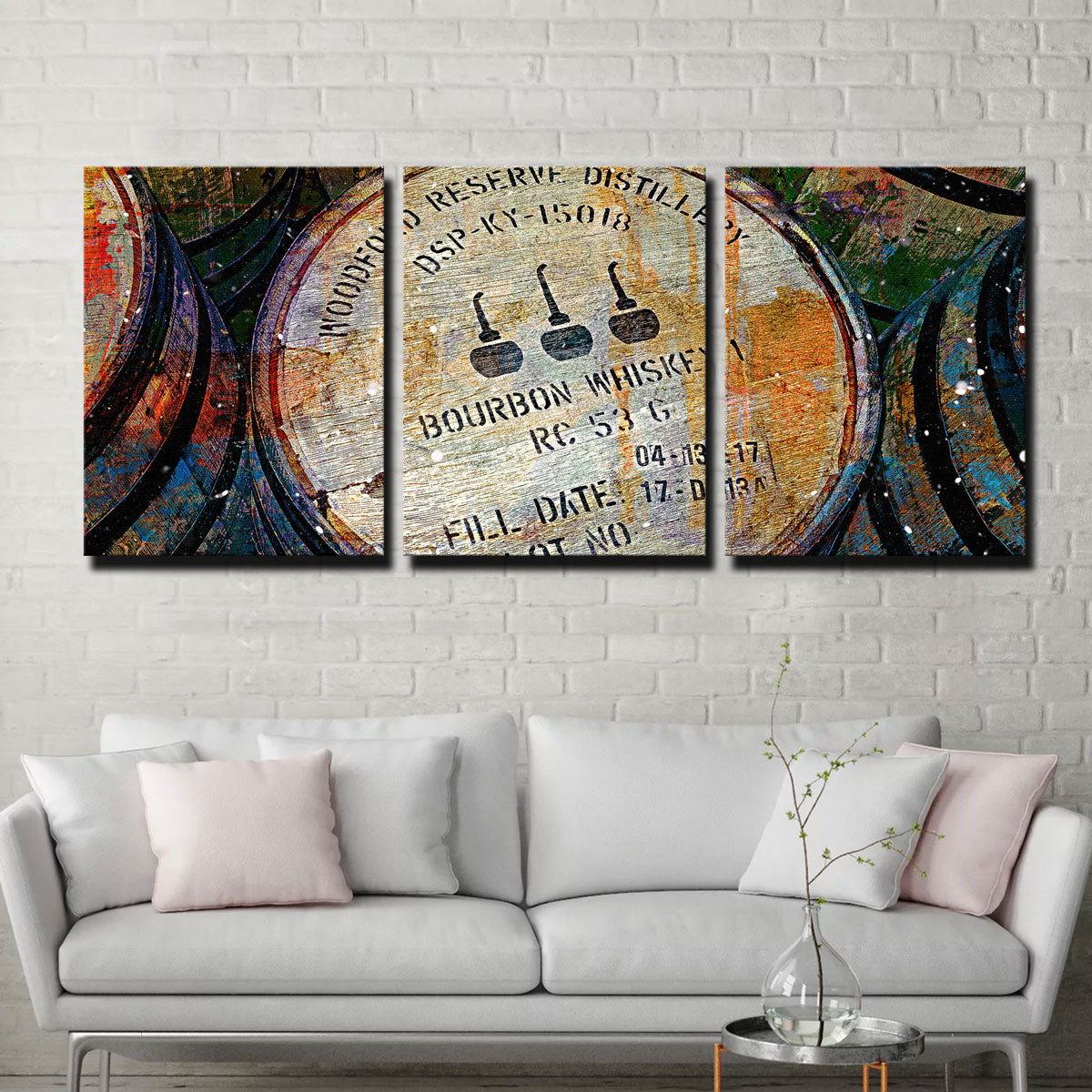 Bourbon Barrel Wall Art