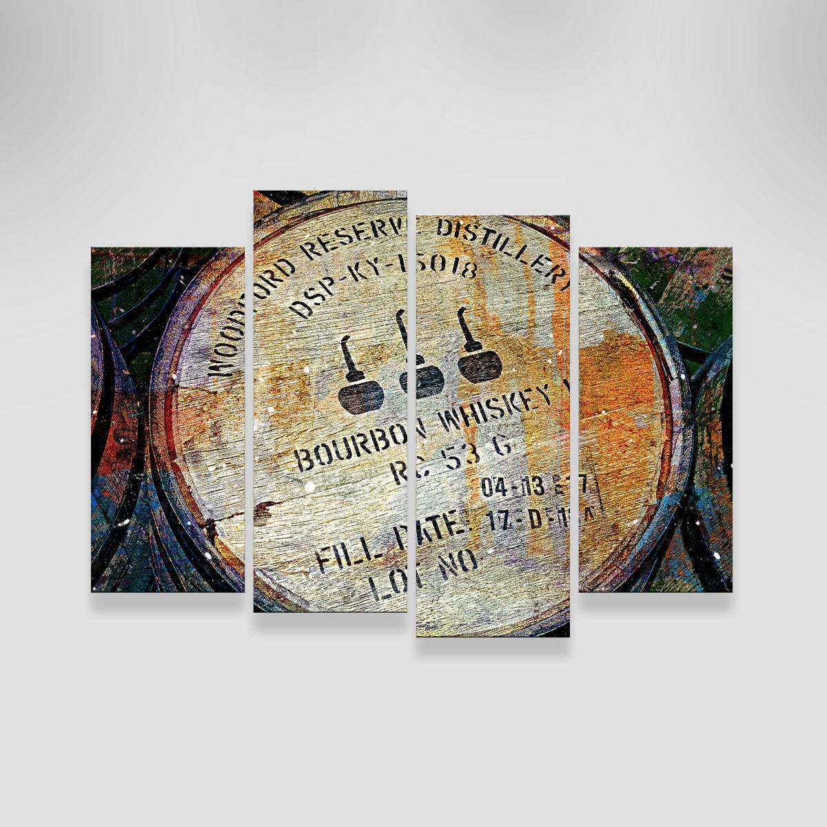 Bourbon Barrel Wall Art