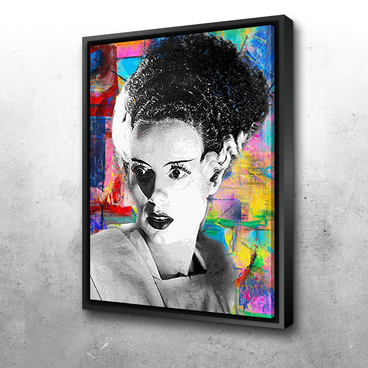 Bride of Frankenstein Canvas Wall Art