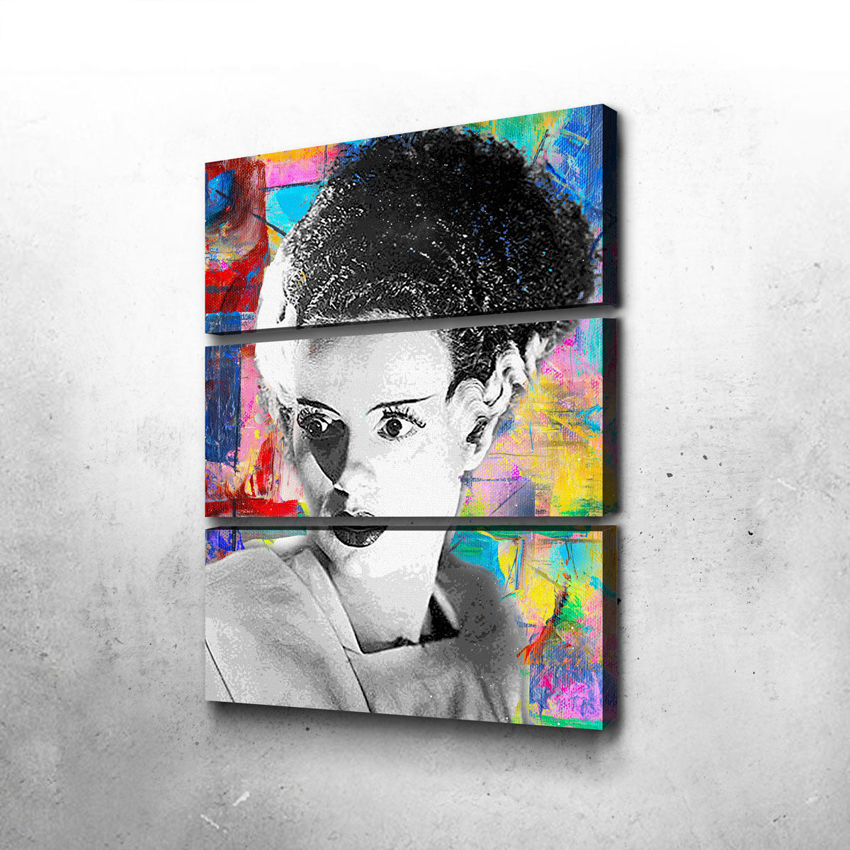 Bride of Frankenstein Canvas Wall Art