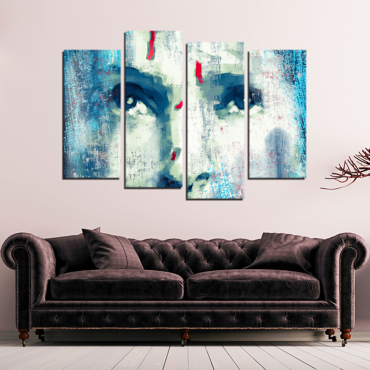 Brides Eyes Wall Art