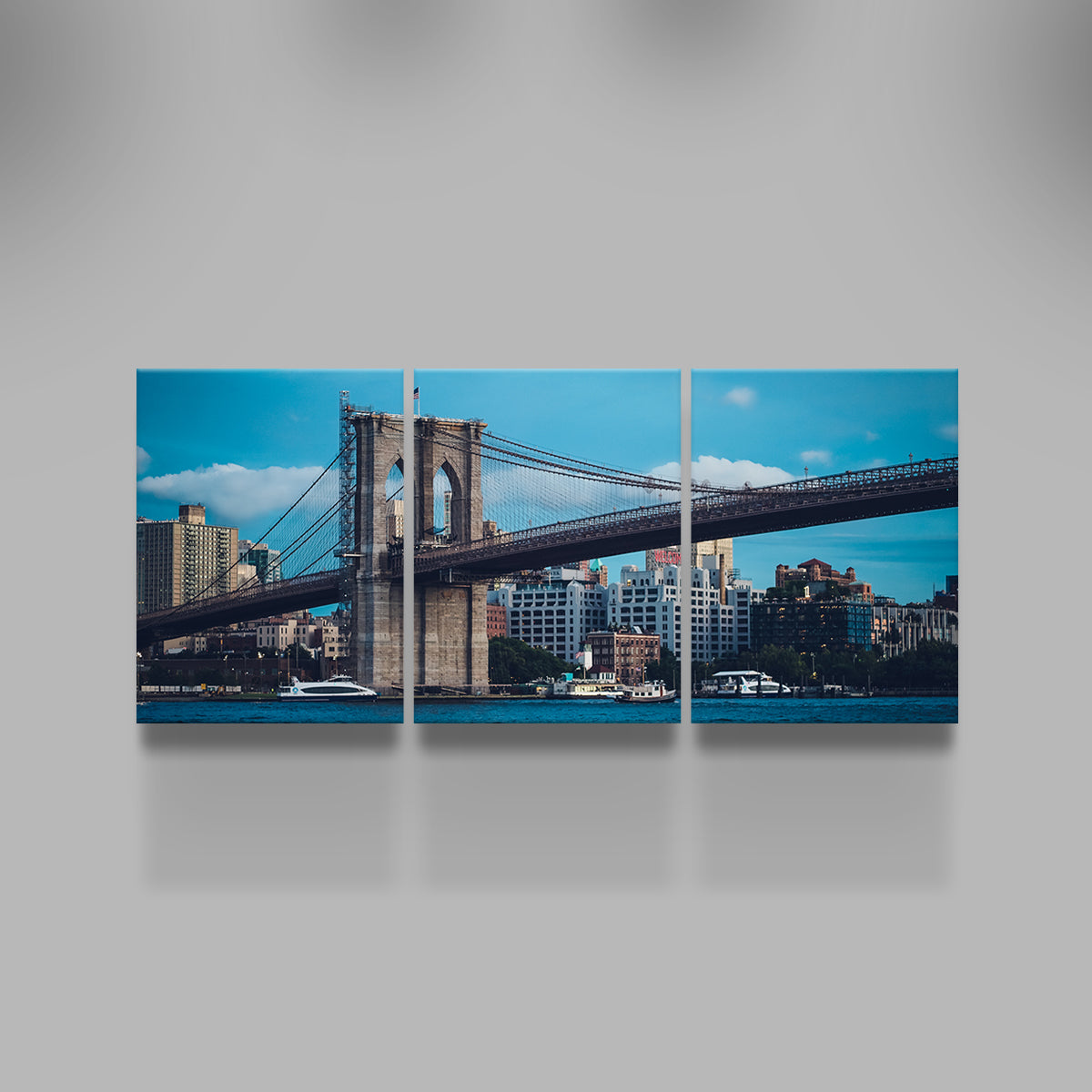 Brooklyn Bridge Blue Hour Wall Art