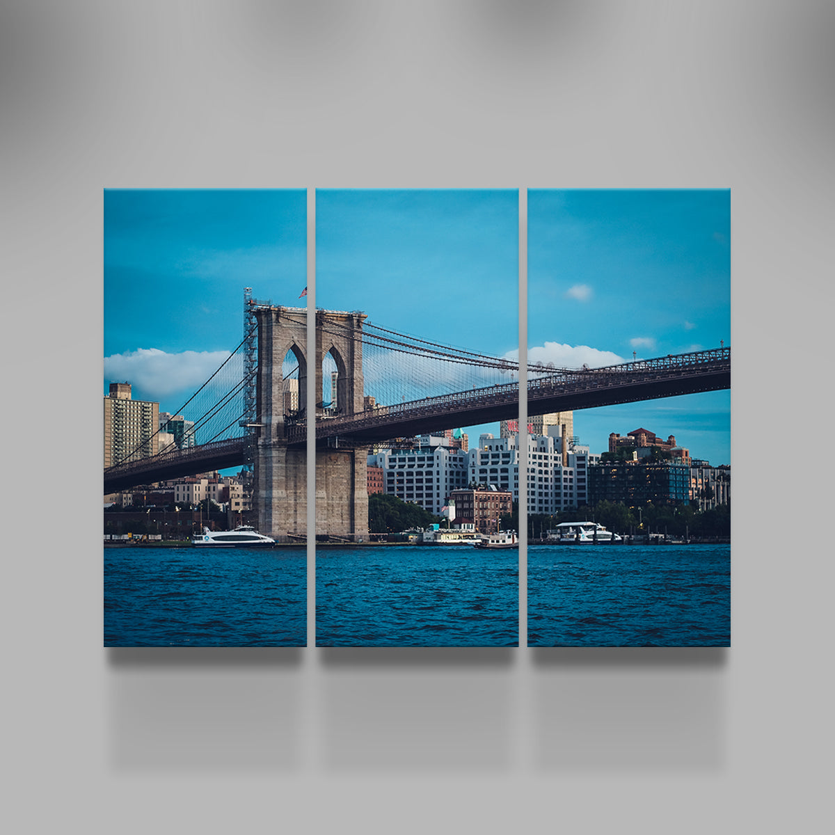 Brooklyn Bridge Blue Hour Wall Art