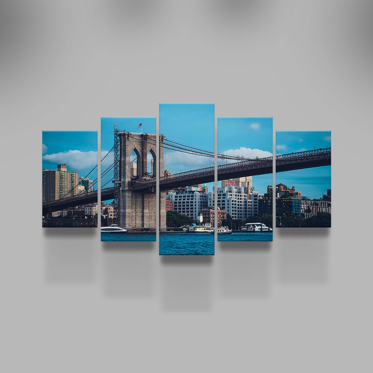 Brooklyn Bridge Blue Hour Wall Art