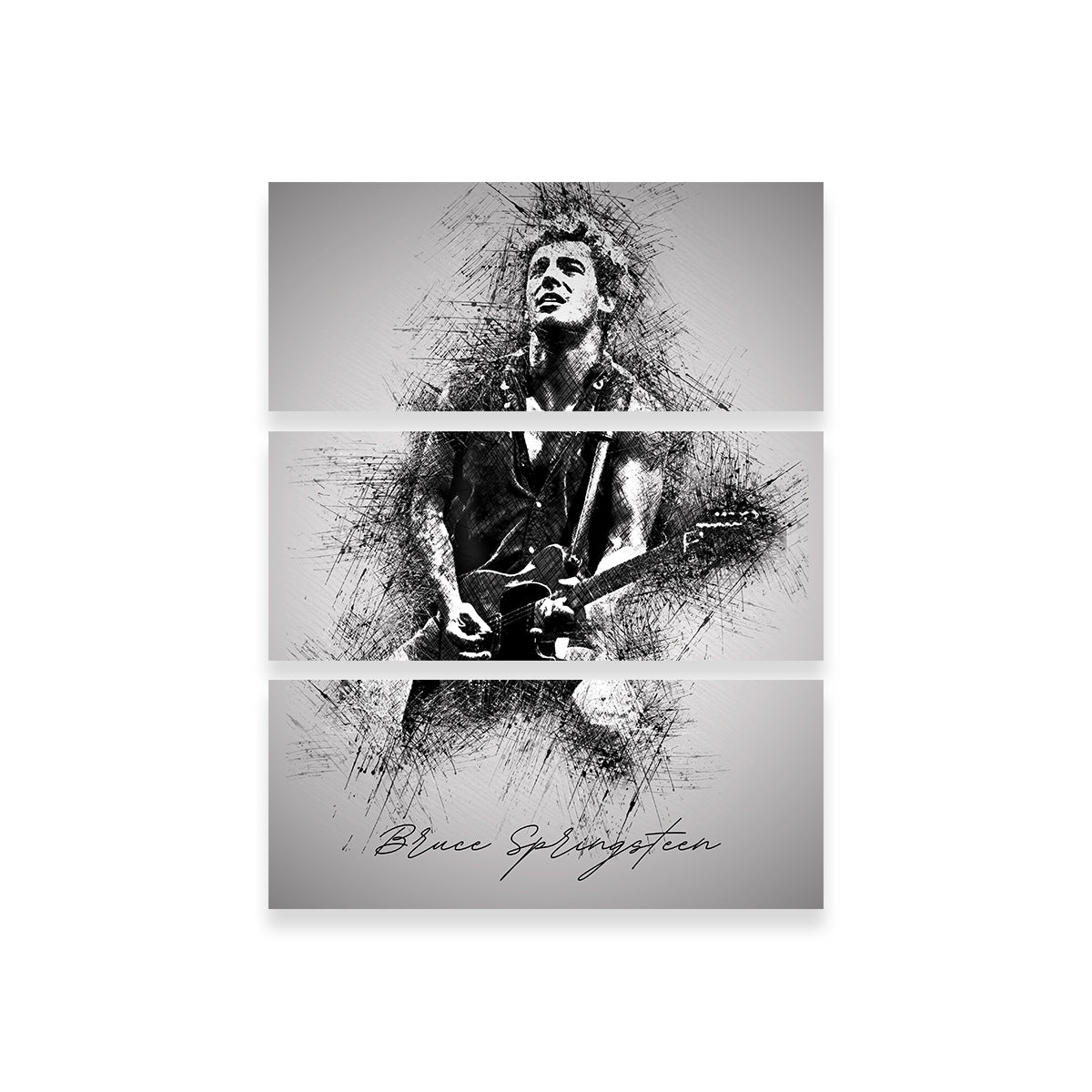 Bruce Springsteen back in the day Wall Art
