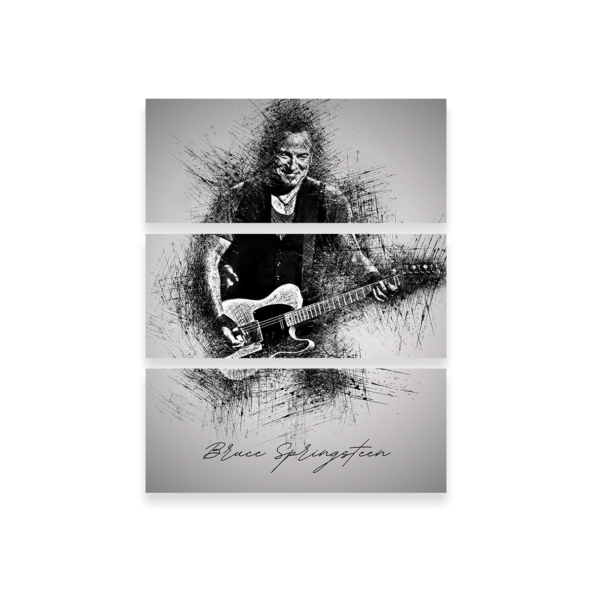 Bruce Springsteen Guitar Wall Art