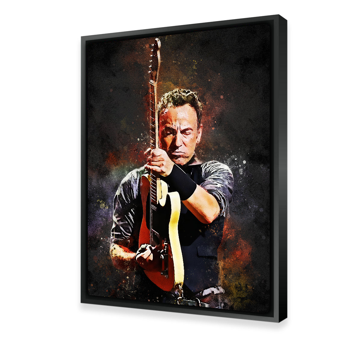 Bruce Springsteen Painting Wall Art