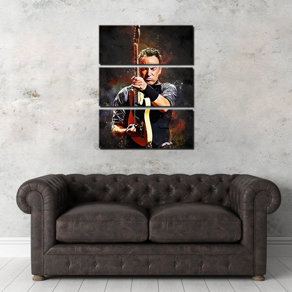 Bruce Springsteen Painting Wall Art