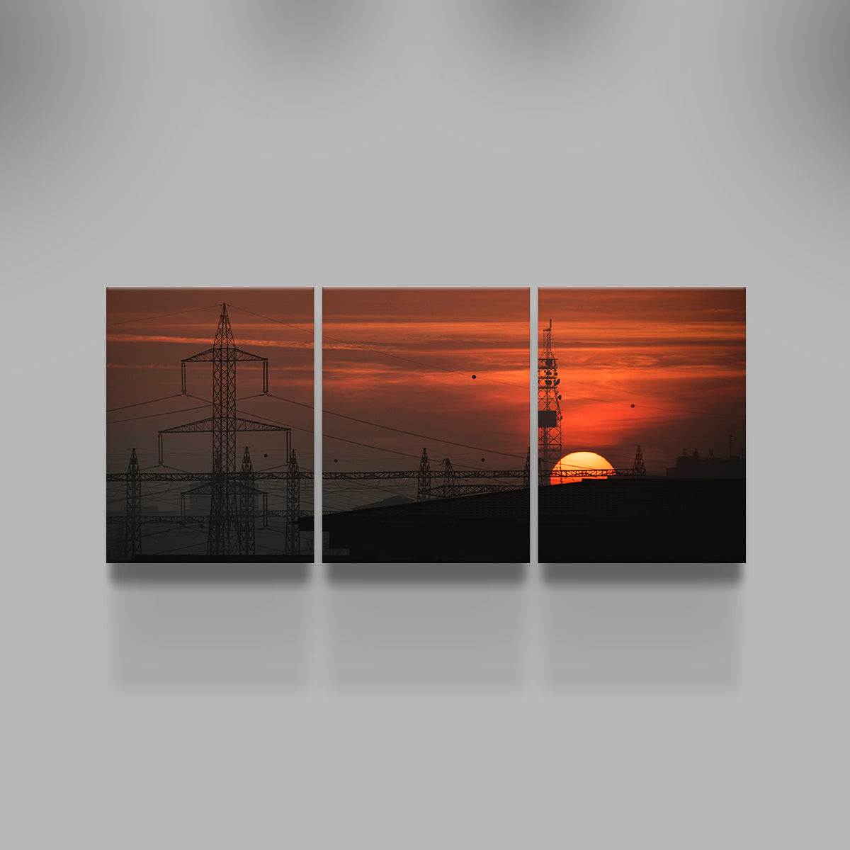 Bucharest Sunset 2 Wall Art