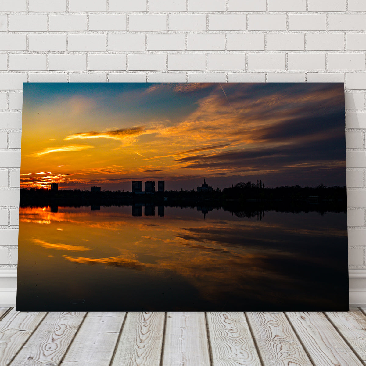 Bucharest Sunset 4 Wall Art