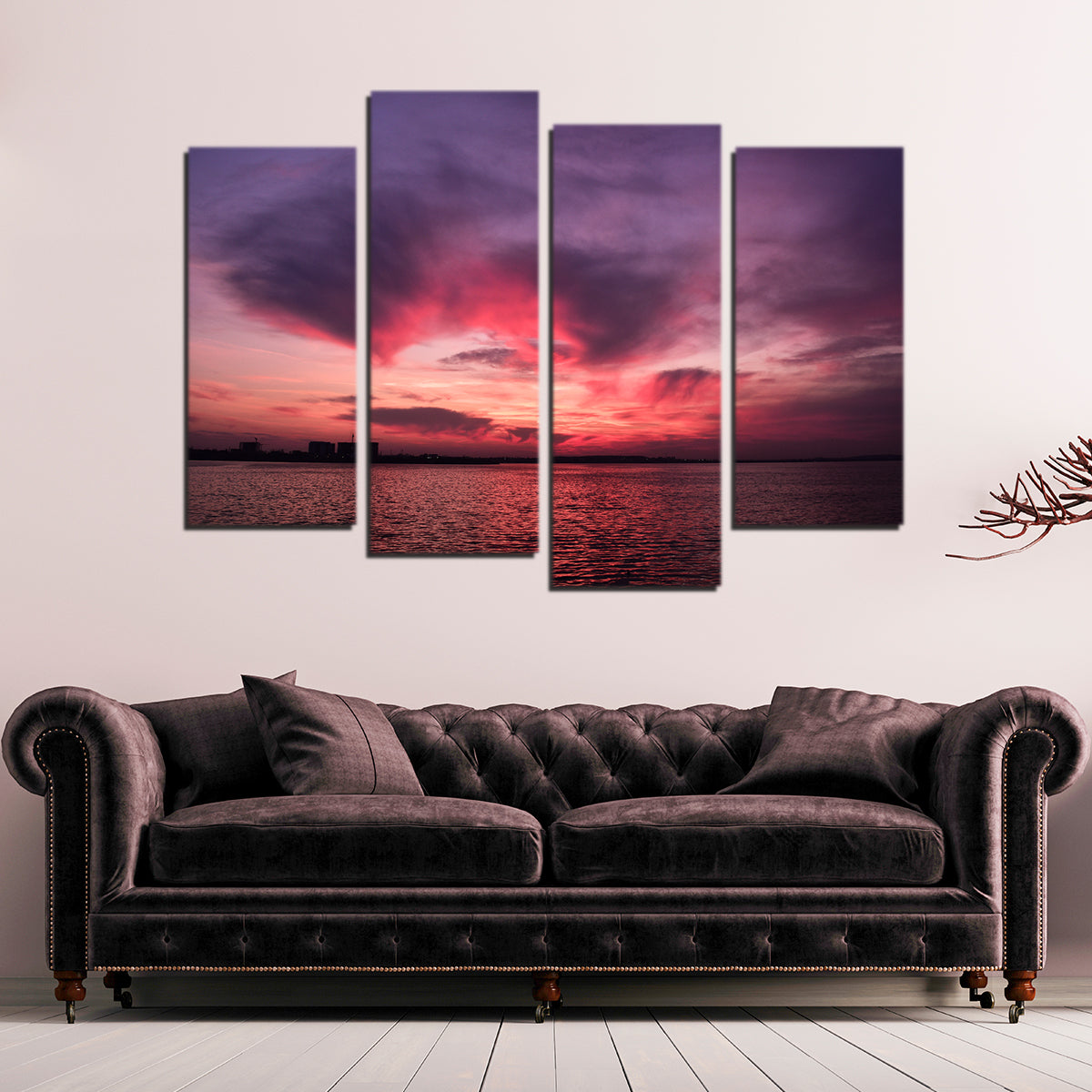 Bucharest Sunset 5 Wall Art