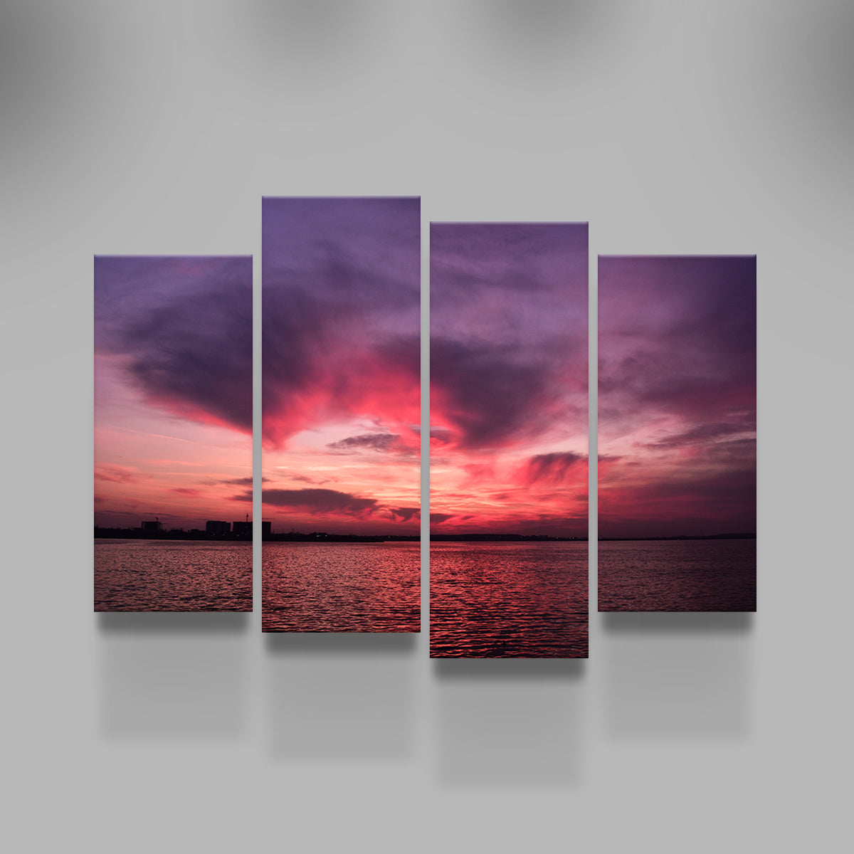 Bucharest Sunset 5 Wall Art