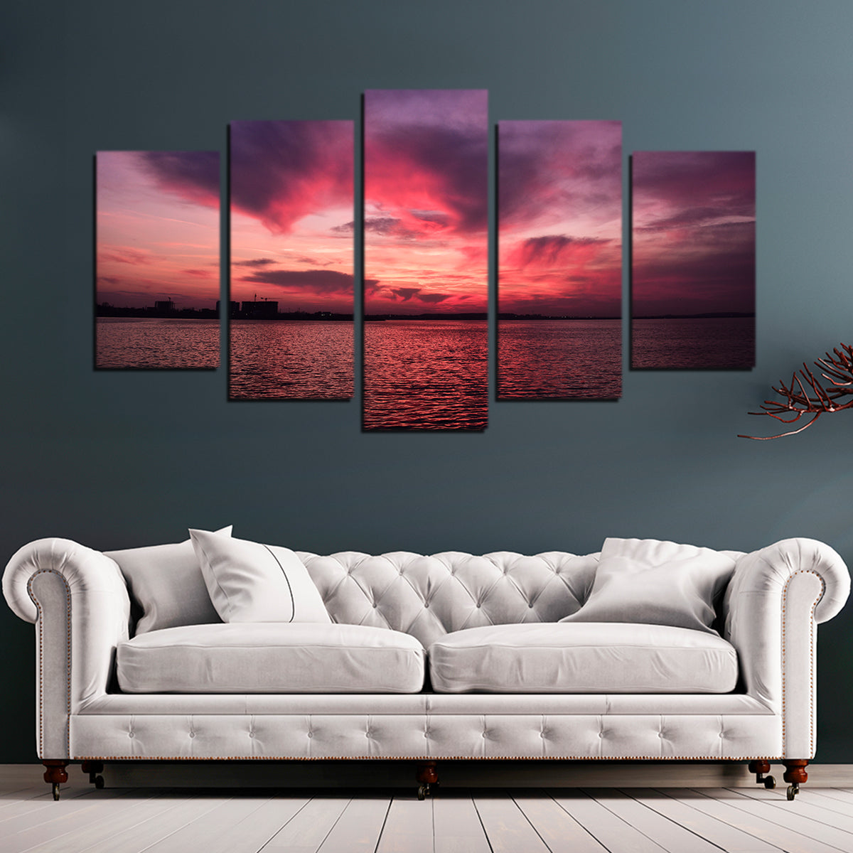 Bucharest Sunset 5 Wall Art