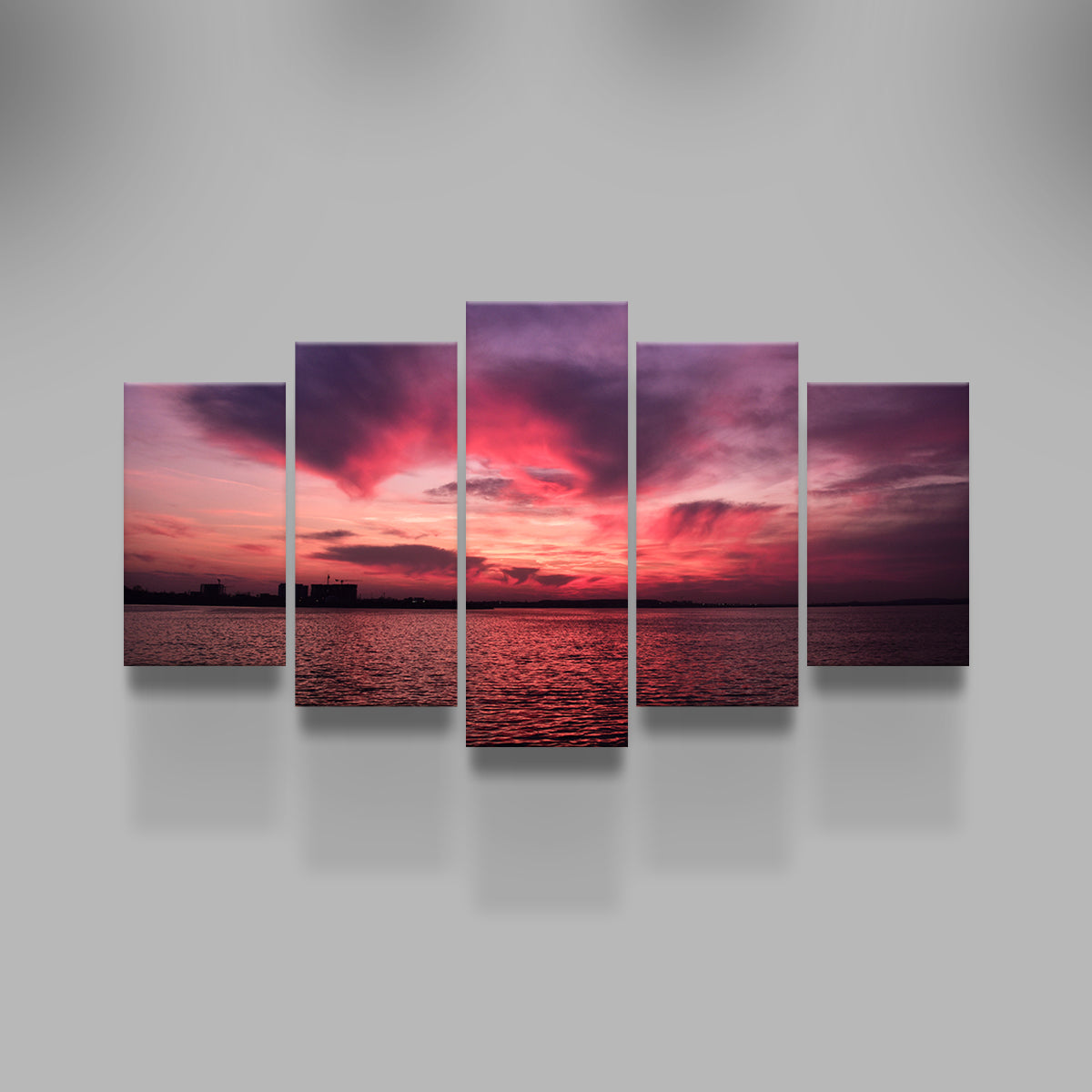 Bucharest Sunset 5 Wall Art