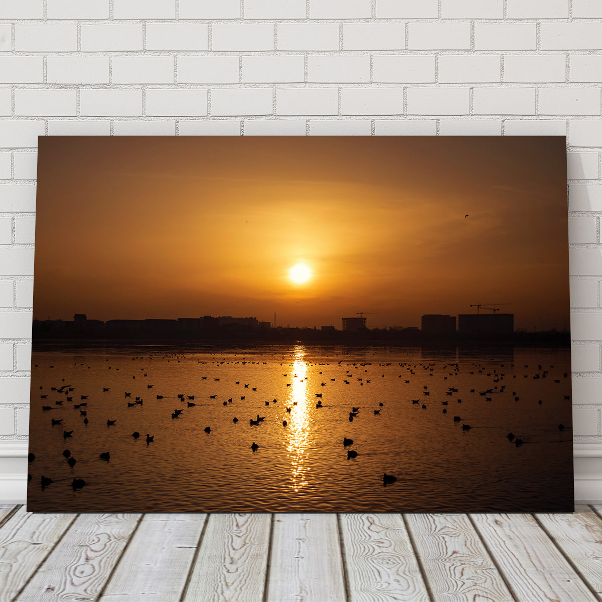 Bucharest Sunset 7 Wall Art