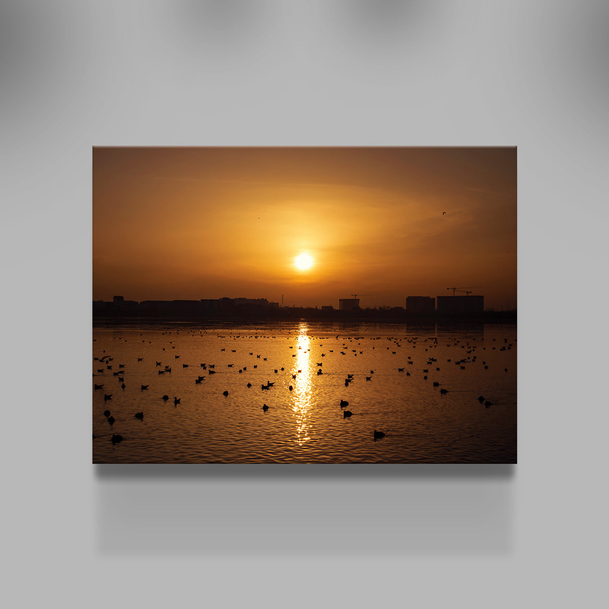 Bucharest Sunset 7 Wall Art