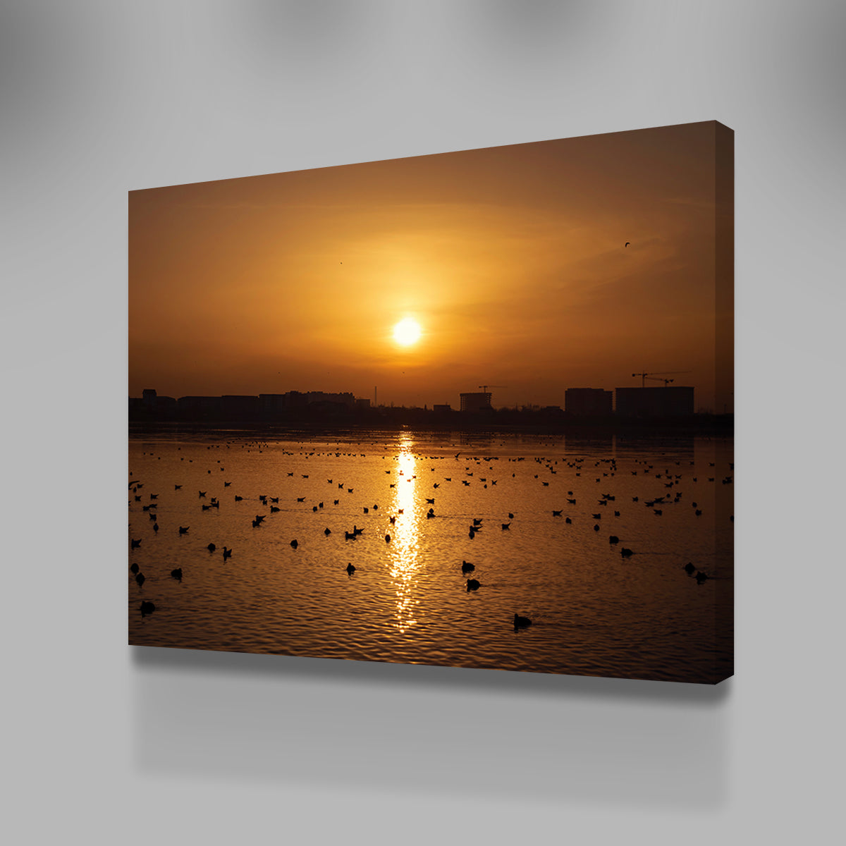 Bucharest Sunset 7 Wall Art