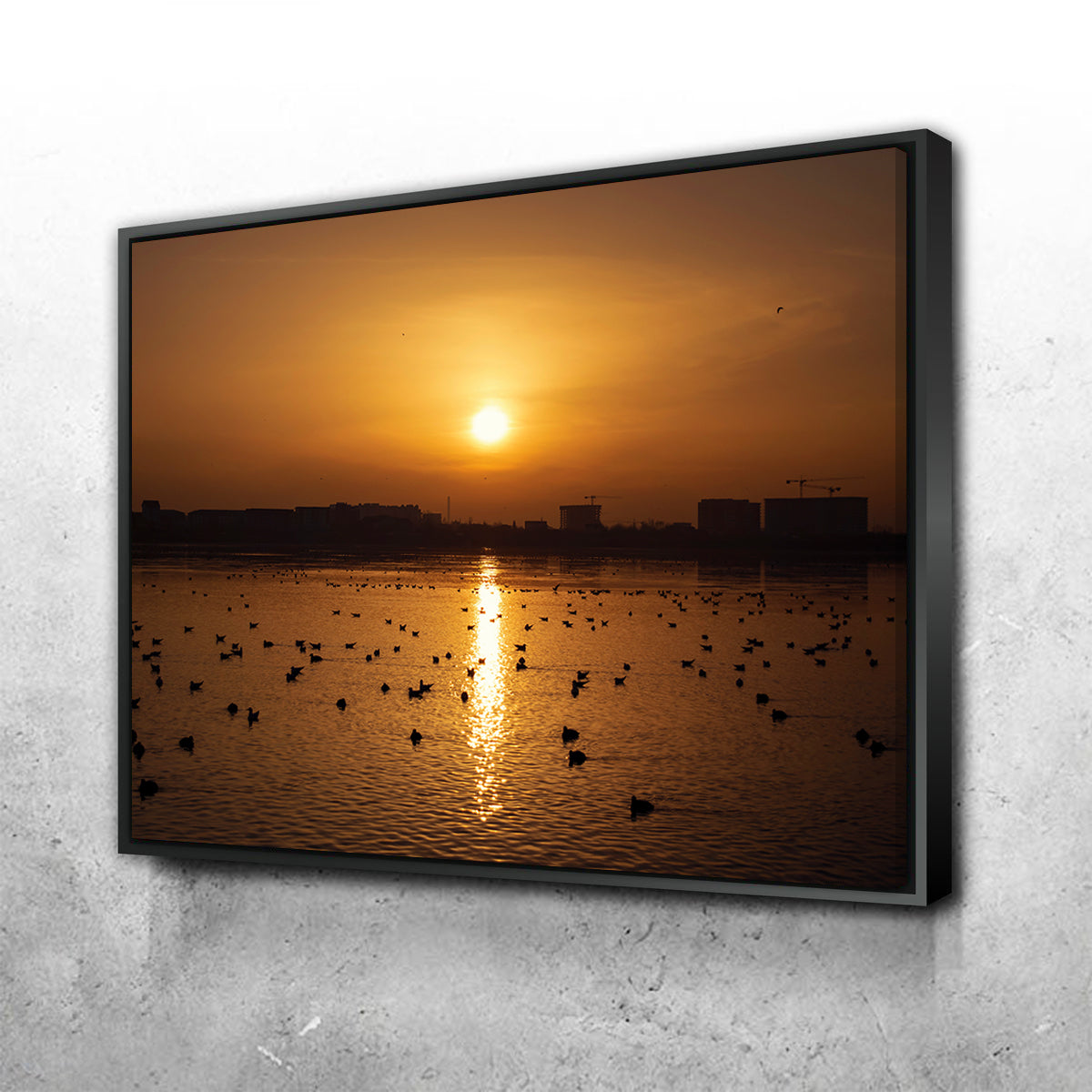 Bucharest Sunset 7 Wall Art