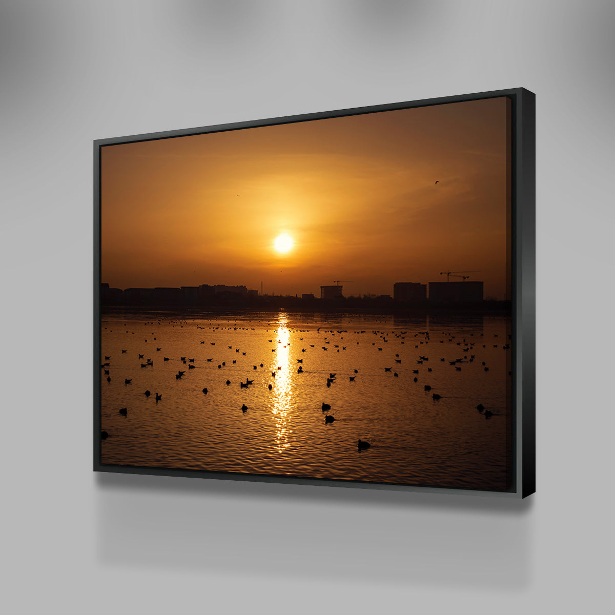 Bucharest Sunset 7 Wall Art