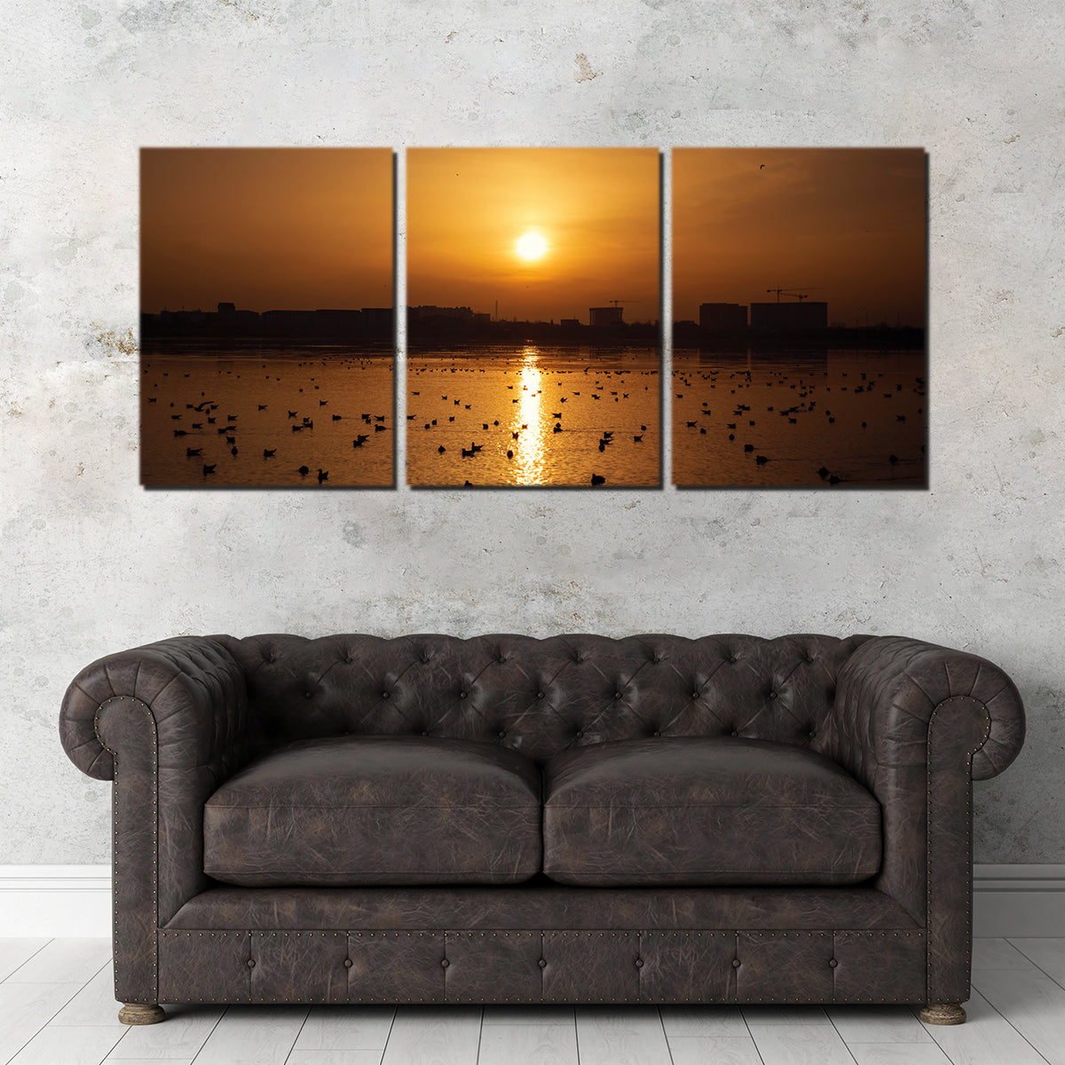 Bucharest Sunset 7 Wall Art