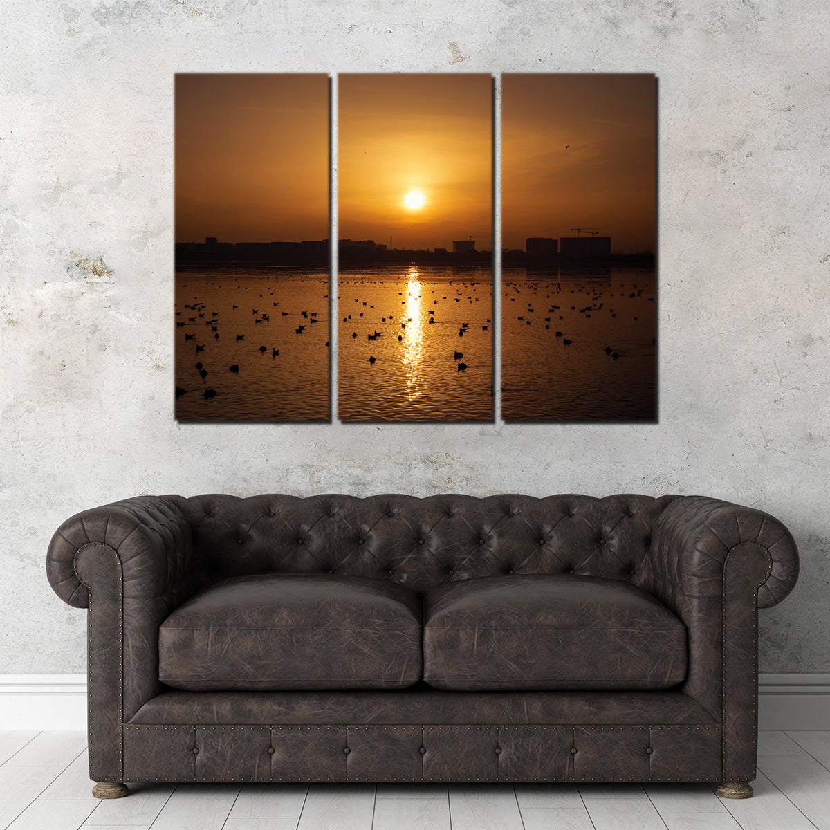 Bucharest Sunset 7 Wall Art