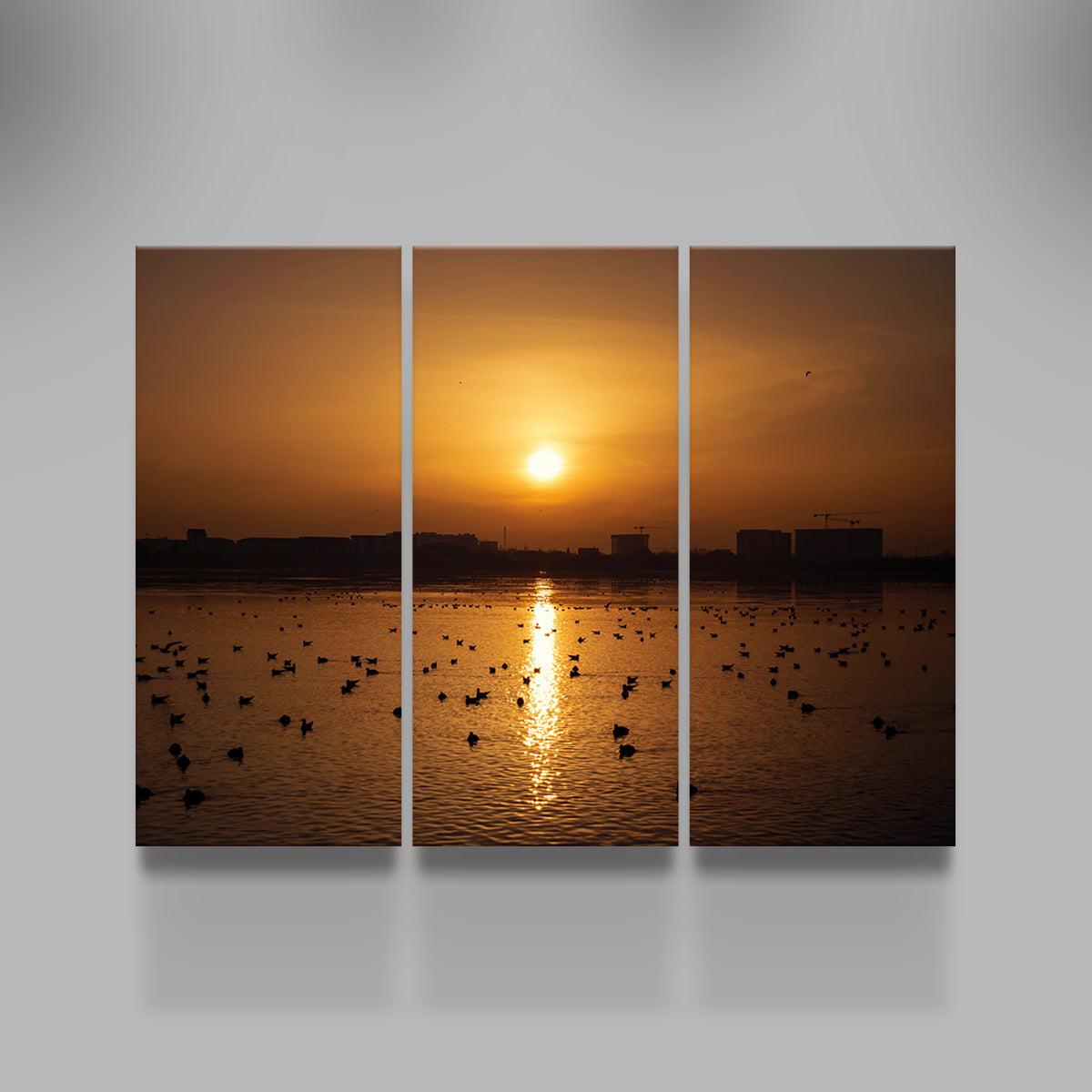 Bucharest Sunset 7 Wall Art