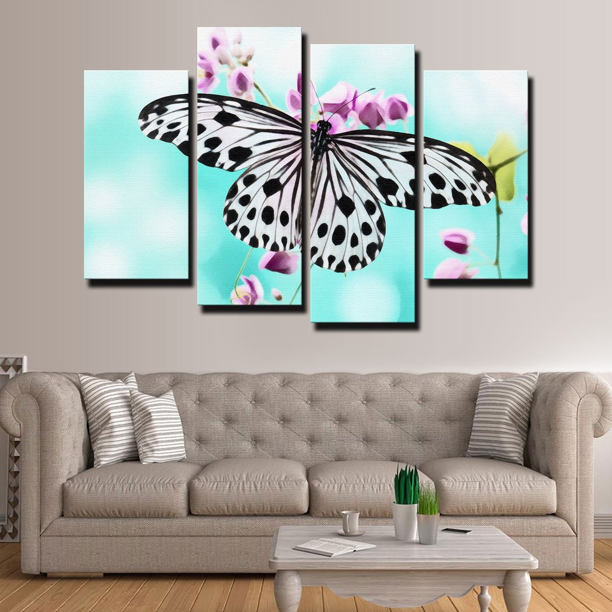 Butterfly Canvas Set
