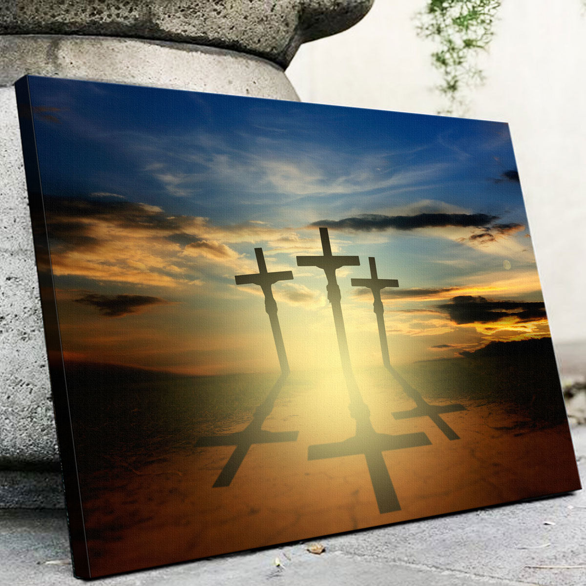 Calvary Canvas Wall Art