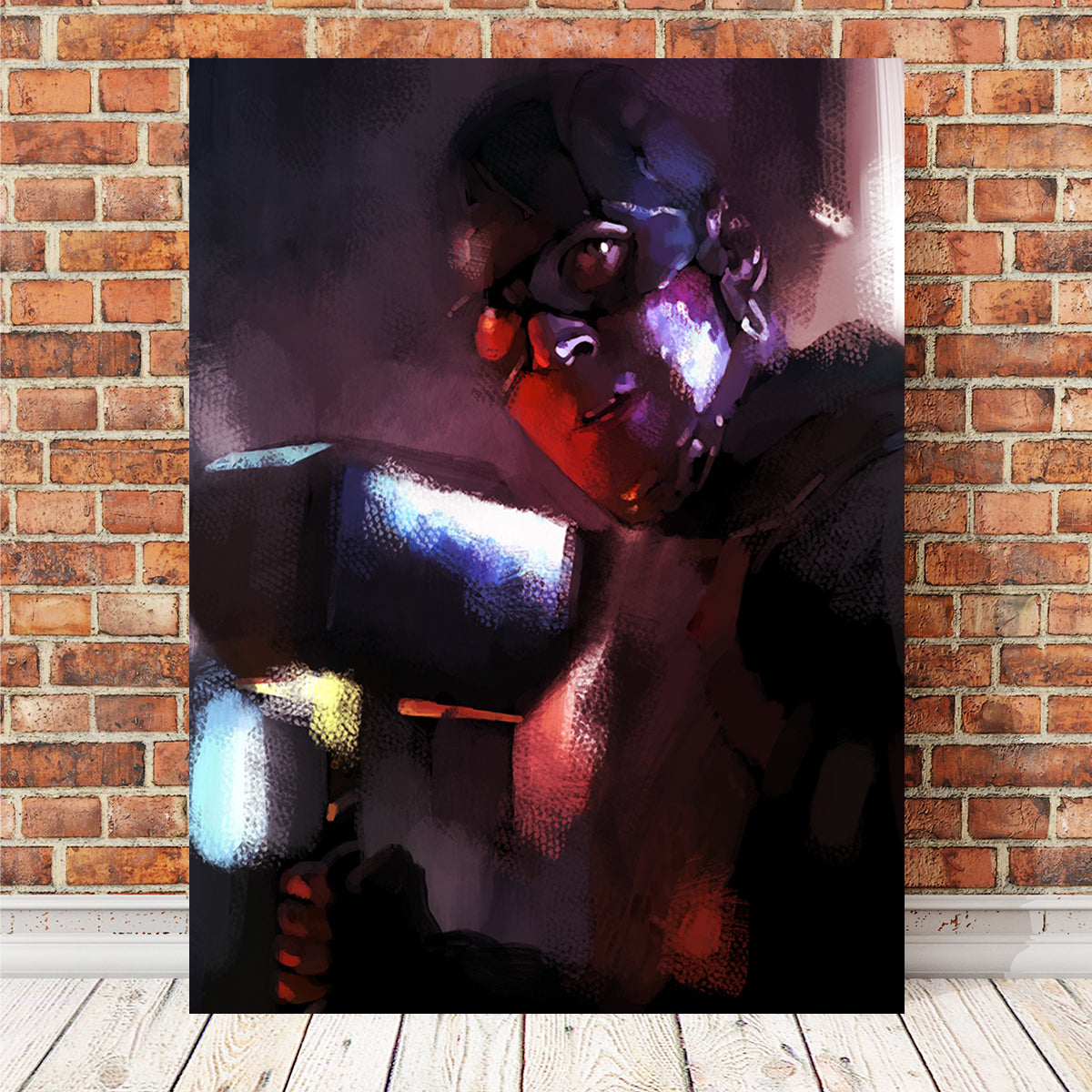 Cap And The Hammer Wall Art