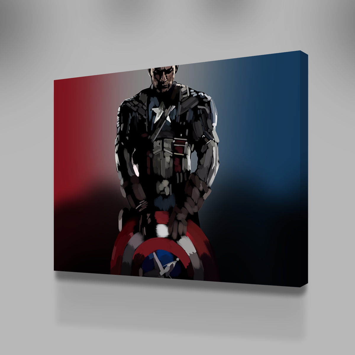 Cap and His Shield Wall Art
