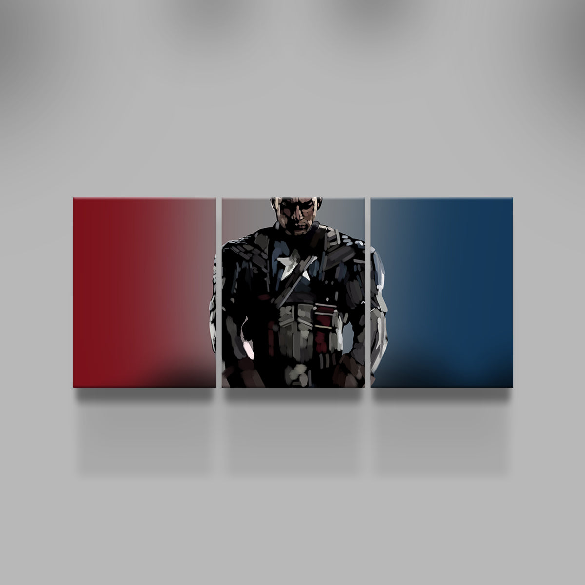 Cap and His Shield Wall Art