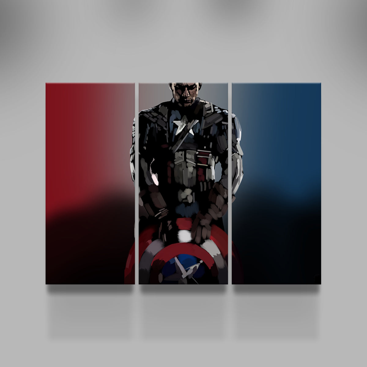 Cap and His Shield Wall Art