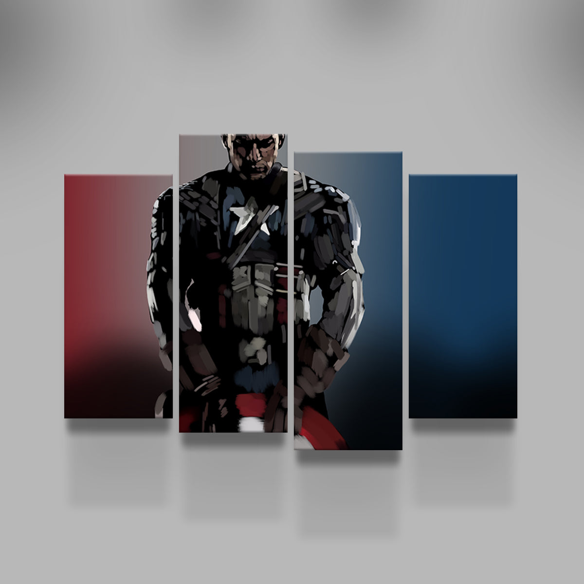 Cap and His Shield Wall Art