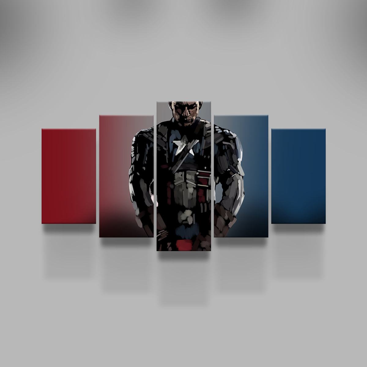 Cap and His Shield Wall Art