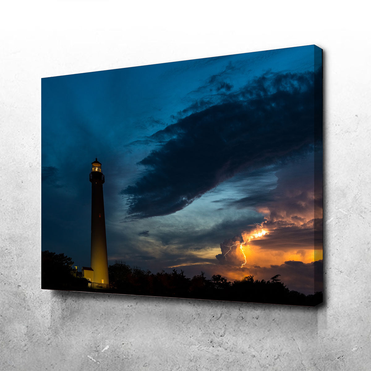 Cape May Lighthouse Canvas Set