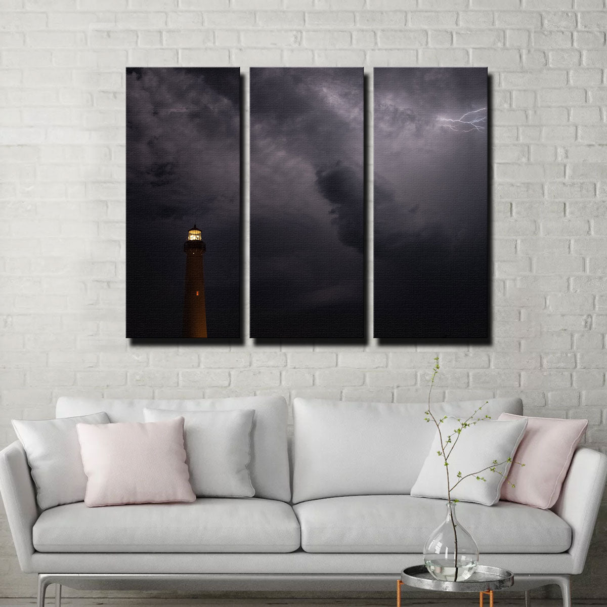 Cape May Storm Canvas Set
