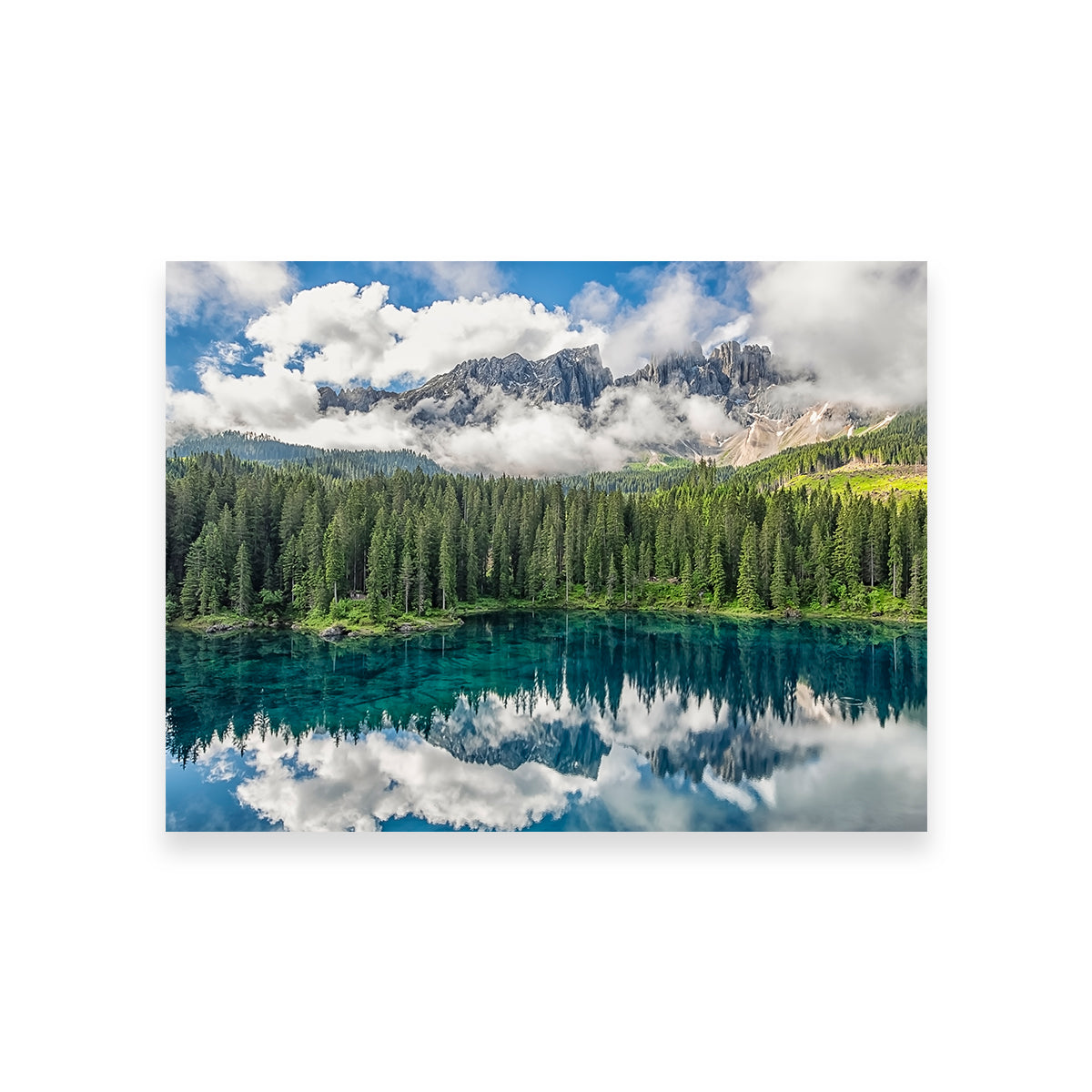 Carezza Lake Wall Art